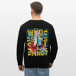Perseus, Beten, 1st | Roller, Unisex Bio-Sweatshirt - Schwarz