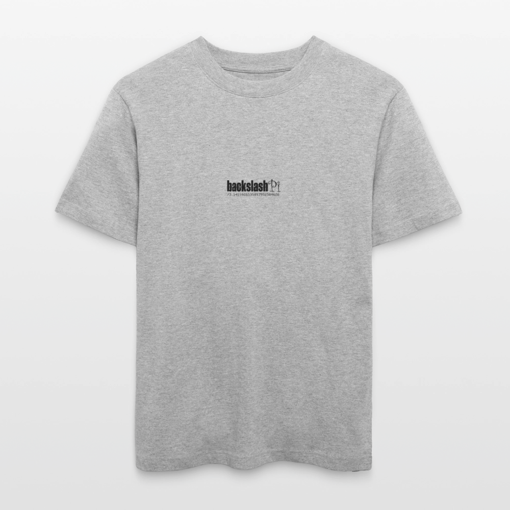 Umbraxion, Sonnenblume, 1st | Essential, Relaxed Fit Unisex Bio T-Shirt - Grau meliert