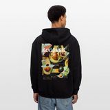 Daeva, Avocado, 1st | Freshhood, Oversized Unisex Hoodie - Schwarz