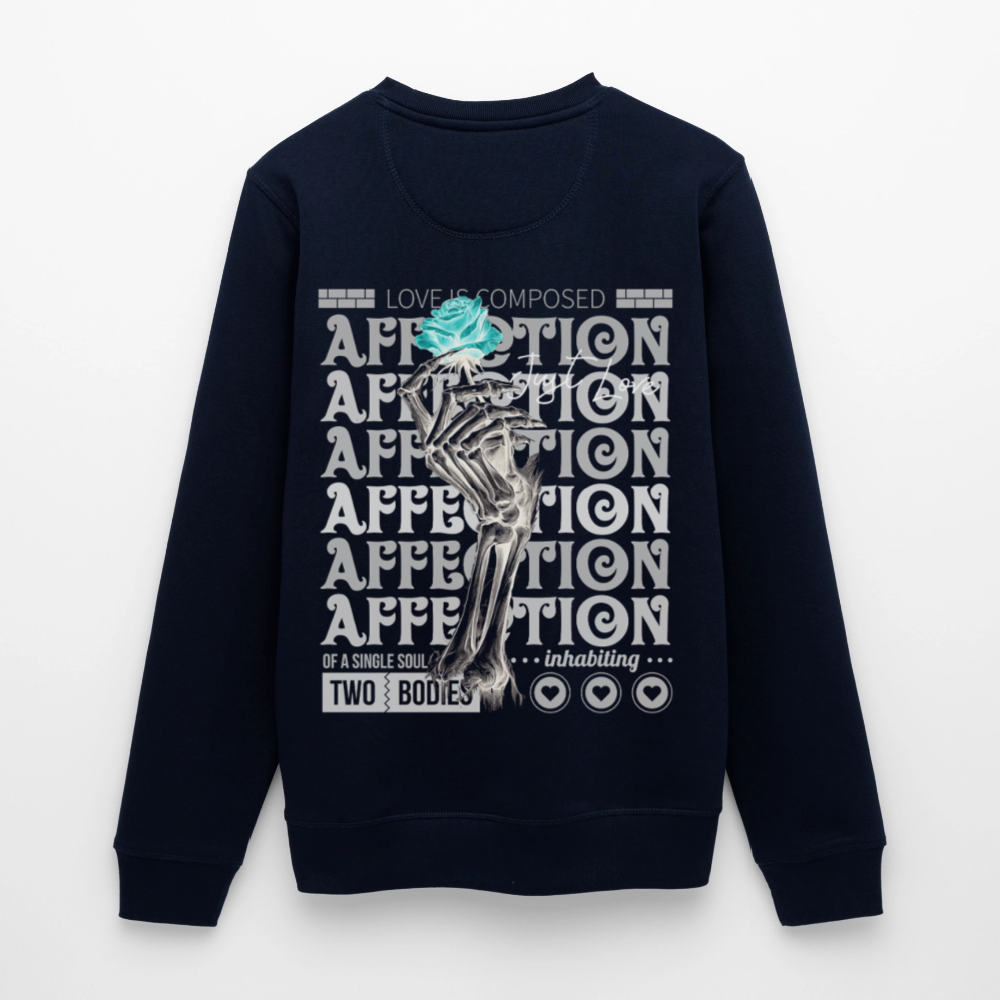 Hestian, Rose, 1st | Roller, Unisex Bio-Sweatshirt - Navy