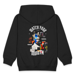 Dewrês, Frau, 1st | Kinder Zip Hoodie - Schwarz