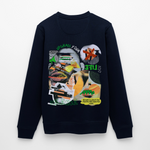 Ereban, Lippen, 1st | Roller, Unisex Bio-Sweatshirt - Navy