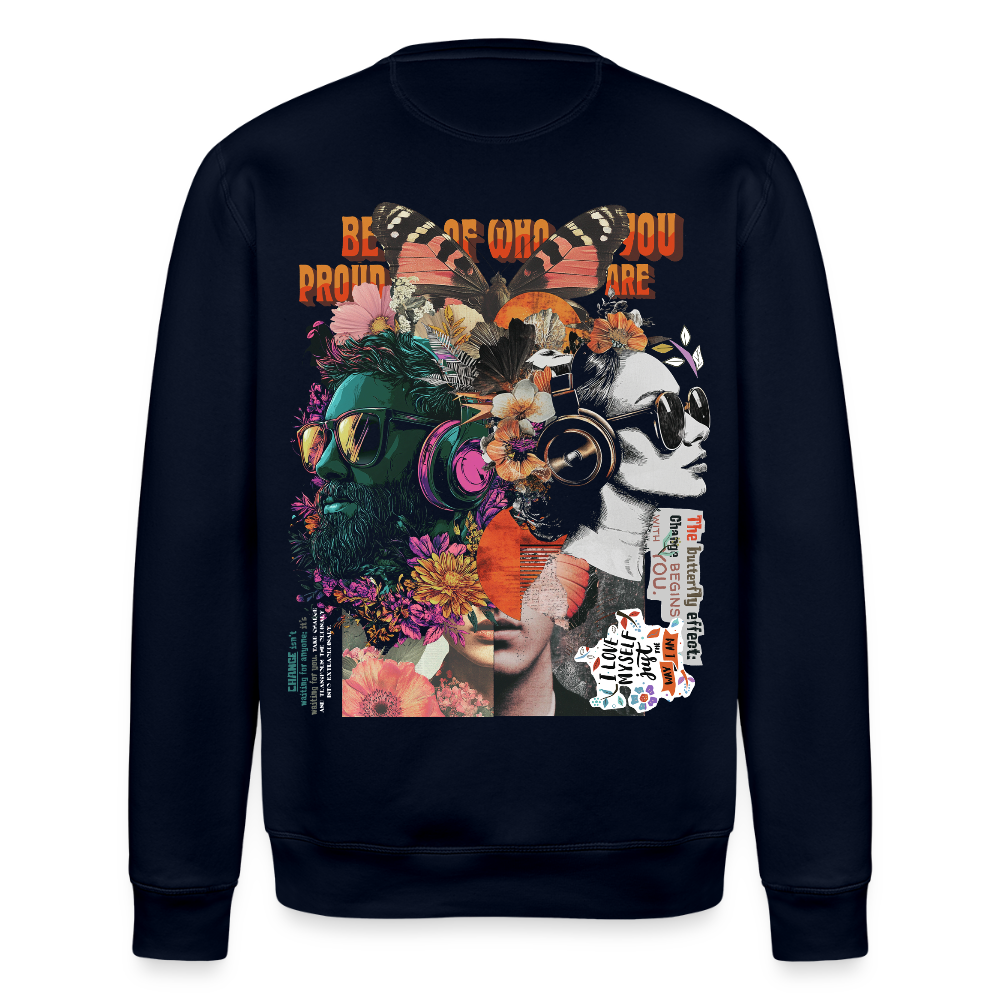Qareen, Sonnenbrille, 1st | Roller, Unisex Bio-Sweatshirt - Navy