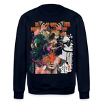Qareen, Sonnenbrille, 1st | Roller, Unisex Bio-Sweatshirt - Navy