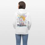 Noctharius, Malen, 1st | Cruiser, Unisex Bio-Hoodie - Weiß