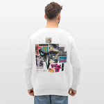 Saturnion, Raabe, 1st | Roller, Unisex Bio-Sweatshirt - Weiß