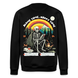 Tethyan, Skelet, 1st | Roller, Unisex Bio-Sweatshirt - Schwarz