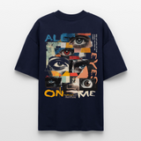 Hachiman, Augen, 1st | Blaster, Oversize Bio T-Shirt, Unisex - Navy