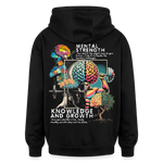 Selenian, Fitness, 1st | Freshhood, Oversized Unisex Hoodie - Schwarz