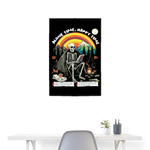 Tethyan, Skelet, 1st | Poster 60x90 cm - Weiß