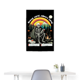 Tethyan, Skelet, 1st | Poster 60x90 cm - Weiß