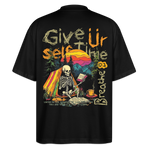 Mihriban, Skelet, 1st | Blaster, Oversize Bio T-Shirt, Unisex - Schwarz