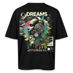 Harmonian, Fantasie, 1st | Breezy, Oversized Unisex T-Shirt - Schwarz