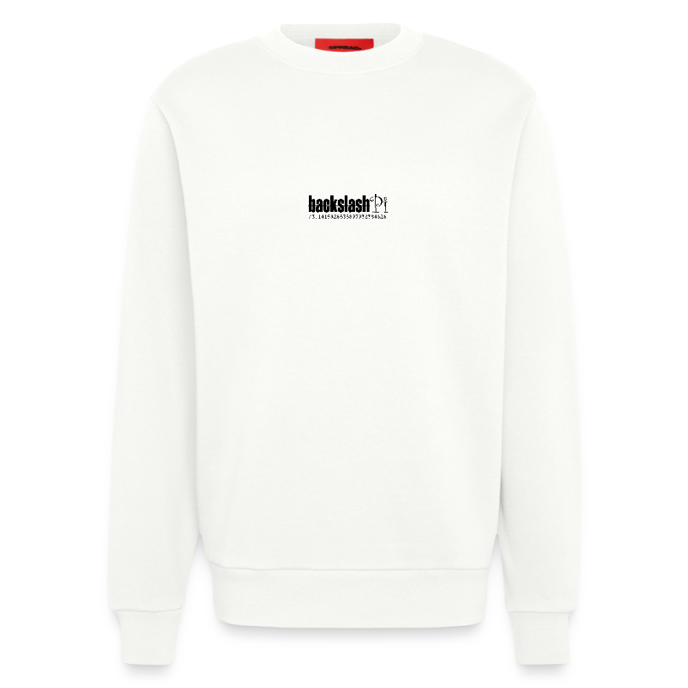 Astravor, Bär, 1st | Heavyweight Oversized Bio Sweater, Unisex - OFF WHITE