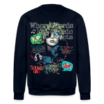 Apollan, Musik, 1st | Roller, Unisex Bio-Sweatshirt - Navy