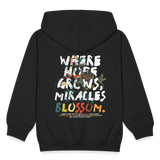 Quetzalcoatl, Vogel, 1st | Kinder Zip Hoodie - Schwarz