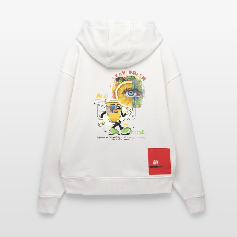 Neptaros, Zitrone, 1st | Heavyweight Oversized Bio Hoodie, Unisex - OFF WHITE