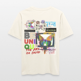 Orvathar, Fernseher, 1st | Essential, Relaxed Fit Unisex Bio T-Shirt - Naturweiß 