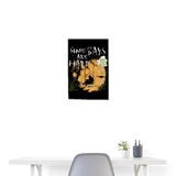 Amphionan, Palmen, 1st | Poster 40x60 cm - Weiß