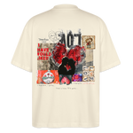 Galevar, Liebe, 1st | Blaster, Oversize Bio T-Shirt, Unisex - Weißgrau