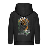 Demeter, Tiger, 1st | Kinder Zip Hoodie - Schwarz
