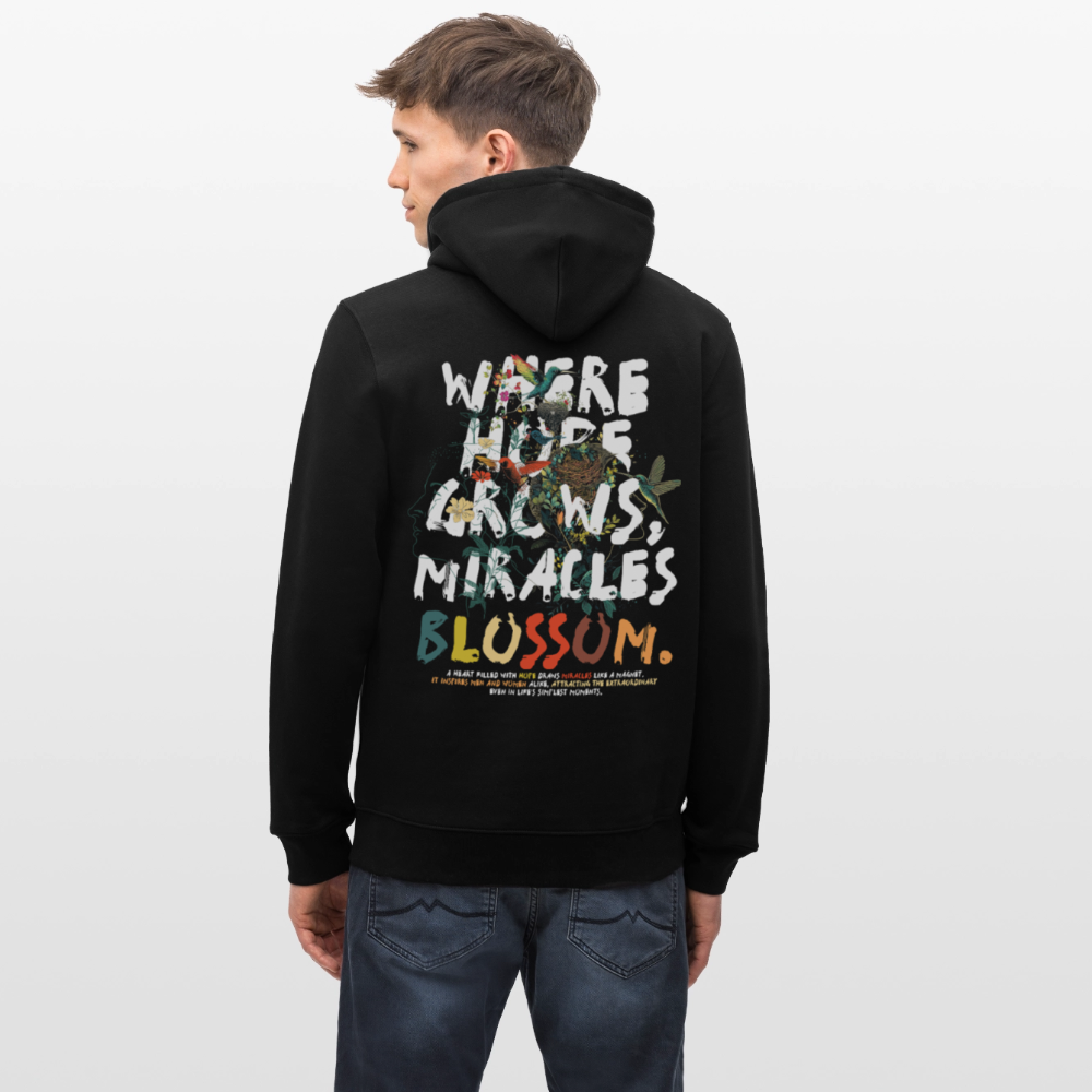Quetzalcoatl, Vogel, 1st | Cruiser, Unisex Bio-Hoodie - Schwarz
