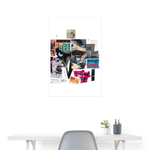 Saturnion, Raabe, 1st | Poster 60x90 cm - Weiß