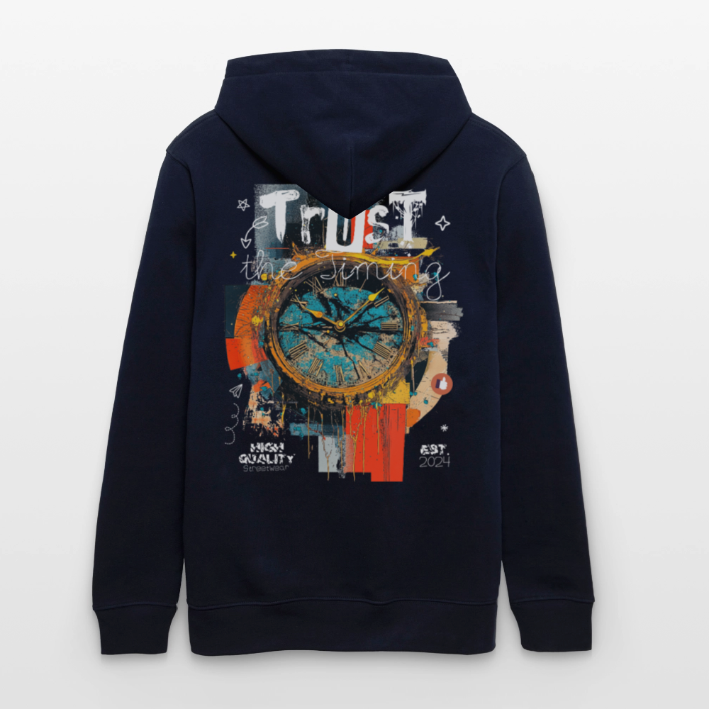 Demeteros, Uhr, 1st | Cruiser, Unisex Bio-Hoodie - Navy