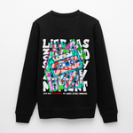 Raijin, Kassetten, 1st | Roller, Unisex Bio-Sweatshirt - Schwarz