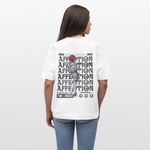 Tiberion, Rose, 1st | Blaster, Oversize Bio T-Shirt, Unisex - Weiß