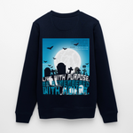Themisan, Friedhof, 1st | Roller, Unisex Bio-Sweatshirt - Navy