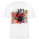 Galevar, Liebe, 1st | Essential, Relaxed Fit Unisex Bio T-Shirt - Weiß