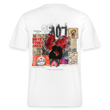 Galevar, Liebe, 1st | Essential, Relaxed Fit Unisex Bio T-Shirt - Weiß