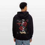 Hephani, Schlange, 1st | Freshhood, Oversized Unisex Hoodie - Schwarz