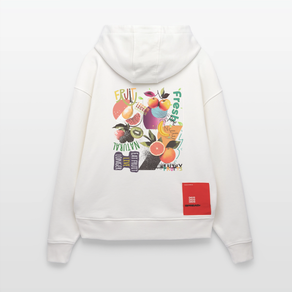 Xerathis, Obst, 1st | Heavyweight Oversized Bio Hoodie, Unisex - OFF WHITE