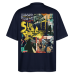 Dionyson, U-Bahn, 1st | Blaster, Oversize Bio T-Shirt, Unisex - Navy