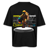 Şevrê, Astronaut, 1st | Breezy, Oversized Unisex T-Shirt - Schwarz
