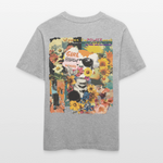 Vaelthar, Blumen, 1st | Essential, Relaxed Fit Unisex Bio T-Shirt - Grau meliert