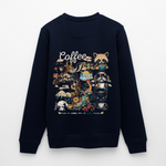 Tritonan, Kaffee, 1st | Roller, Unisex Bio-Sweatshirt - Navy