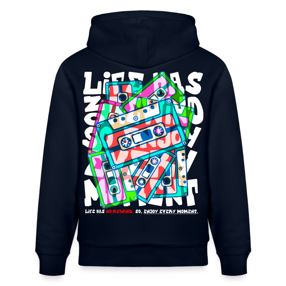Raijin, Kassetten, 1st | Cruiser, Unisex Bio-Hoodie - Navy