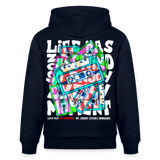 Raijin, Kassetten, 1st | Cruiser, Unisex Bio-Hoodie - Navy
