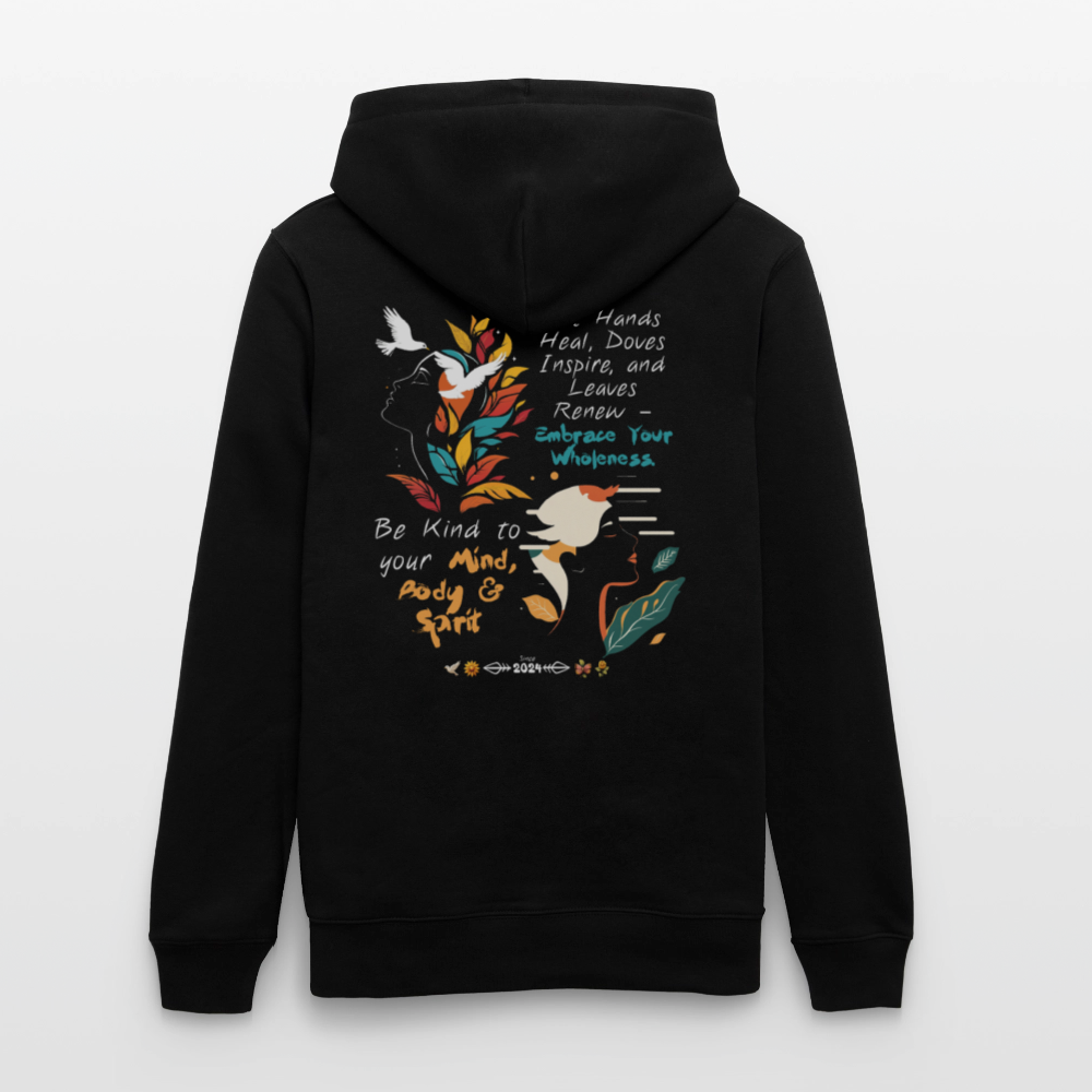 Arwa, Taube, 1st | Cruiser, Unisex Bio-Hoodie - Schwarz