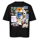 Jade, Augen, 1st | Breezy, Oversized Unisex T-Shirt - Schwarz