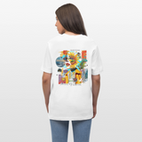 Rivandor, Fantasie, 1st | Essential, Relaxed Fit Unisex Bio T-Shirt - Weiß