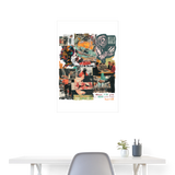 Aurelion, Office, 1st | Poster 60x90 cm - Weiß