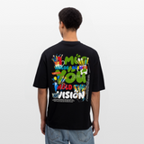 Thesean, Pinsel, 1st | Breezy, Oversized Unisex T-Shirt - Schwarz