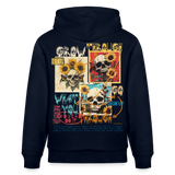Odysseus, Totenköpfe, 1st | Cruiser, Unisex Bio-Hoodie - Navy