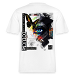Eldorwyn, Auge, 1st | Essential, Relaxed Fit Unisex Bio T-Shirt - Weiß