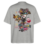 Stormrath, Fantasie, 1st | Blaster, Oversize Bio T-Shirt, Unisex - Grau meliert
