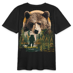 Ghadab, Bär, 1st | Teenager Bio T-Shirt - Schwarz